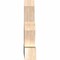 Ekena Millwork Saratoga Smooth Timber Gable Bracket, Douglas Fir, 48"W x 30"H x 5 1/2"D x 5 1/2"F, 15/12 Pitch GBW048X30X0606SAR00SDF - alternate 5
